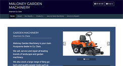Desktop Screenshot of maloneygm.ie