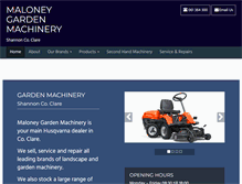 Tablet Screenshot of maloneygm.ie